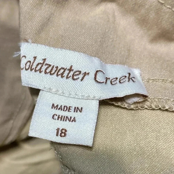 Coldwater Creek khaki tan pants - Picture 7 of 9
